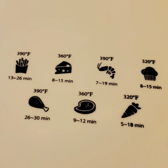 Brand NEW ! Electric Air fryer with timer & automatic set cooking settings - Picture 6 of 9